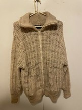 Vintage Pendleton Sweater Zip Up Wool Mens True Vintage  men&#39;s  Large - £135.31 GBP