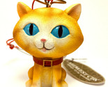 Midwest-CBK Angel Orange Kitty Cat Resin Christmas Ornament Nwt NWT - $6.73