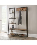 Hampton Hall Tree - Dark Brown | Entryway Storage &amp; Organization - $519.99