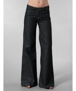 Paige Premium Denim Hillhurst Wide Leg - Celestial Wash - Size 25 - $50.00