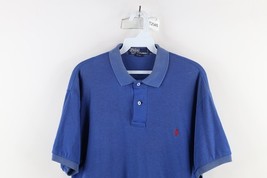 Vintage 90s Ralph Lauren Mens Medium Distressed Soft Touch Golf Polo Shi... - $19.75