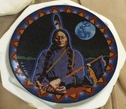 Great Chief, Sitting Bull Bradford Exchange Proud Heritage Collector Plate - £19.68 GBP
