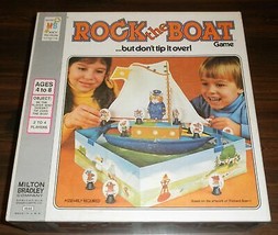 Milton Bradley Rock the Boat But Don&#39;t Tip It Over! Game Vintage Richard... - £39.30 GBP