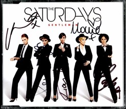 The Saturdays - Gentleman 2013 Uk &quot;AUTOGRAPHED/SIGNED&quot; Cd Frankie Bridge Sandfor - $62.72