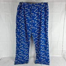 Sideline Apparel Kansas City Royals Men&#39;s XXL Pajama Lounge Pants All Ov... - $6.99