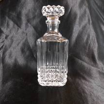 Heavy Cut Crystal Decanter  with Matching Stopper #  22719 - £30.46 GBP