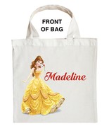 Belle Trick or Treat Bag, Personalized Beauty and the Beast Halloween Bag - £12.44 GBP+