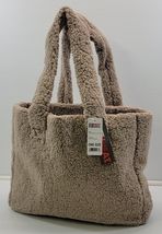 d3) 32 Degrees Cozy Sherpa Tote Bag - Mocha Meringue - $14.84