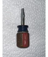 Vintage Craftsman 4151 X WF 1/4&quot; Slotted/Flat Screwdriver Stubby  Made i... - $6.84 CAD