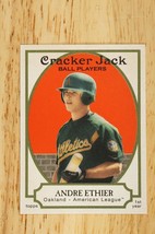 2005 Topps Baseball Card Cracker Jack Mini Sticker #210 Andre Ethier Oakland - £1.57 GBP