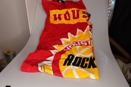 VTG 90s Houston Rockets Jay Franco Beach Towel 60 inches by 30 inches - £38.88 GBP
