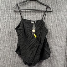 Esmara Camisole Heidi Klum Womens Size 10 Black Fashionable Tank Top Shirt - $13.89