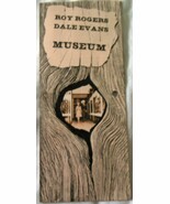 Roy Rogers Dale Evans Museum California Brochure - $3.99