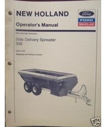 New Holland 308 Manure Spreader Operator&#39;s Manual - £7.99 GBP