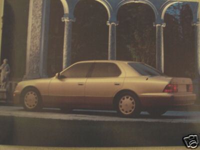 1996 Lexus Full Line Color Brochure - LS400, GS300, ES300, SC300, SC400 - $10.00