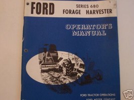 1969 Ford 680 Forage Harvester Operator&#39;s Manual - $10.00