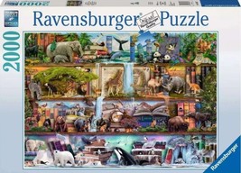 Ravensburger 16652 Jigsaw Puzzle AMAZING ANIMAL KINGDOM 2000 pcs. 98 x 7... - £41.90 GBP