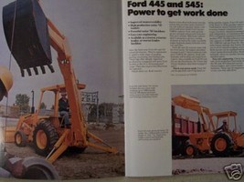 1978 Ford 445, 545 Industrial Loader Tractors Color Brochure - $10.00