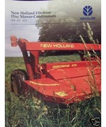 1995 New Holland 408, 411, 415 Mower-Conditioners Brochure - £7.96 GBP