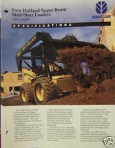 1994 New Holland L865, Lx865 Skid Steer Loaders Brochure - $10.00