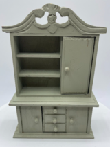 Dollhouse Miniature Victorian Hutch Cabinet Shelf Shabby Chic Furniture - £7.58 GBP