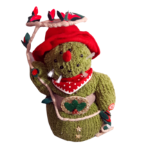 Kiki Toys ChristmasSnowman Cactus Animated plush toy Saguaro Cowboy lasso music - £9.57 GBP