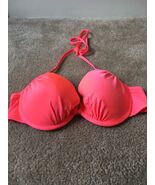 H&amp;M Women&#39;s Swim Top Bra Padded with Back Tie Neck Straps Size 36D - $38.61 CAD