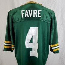 Vintage Starter Brett Favre #4 Green Bay Packers Jersey Sz 52 XL Green NFL 90's - $39.99