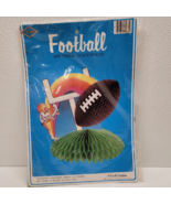 Vintage 1983 Beistle Art Tissue Football Centerpiece 1980s - New Sealed - $182.64 MXN