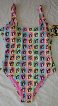 BUC-EE&#39;S Women&#39;s 1 Piece Swim Suit SMALL Buc-ee Texas Flag Print New - £18.95 GBP