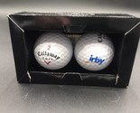 Callaway Golf Balls Irby Logo Lot of 2 Irby Electric Utilities - £7.07 GBP