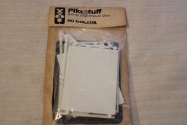 HO Scale Pikestuff, Roll-Up Enginehouse Door, Set of 2, White, #1108 BNOS - £11.99 GBP