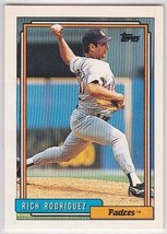 M) 1992 Topps Baseball Trading Card - Rich Rodriguez #462 - £1.56 GBP