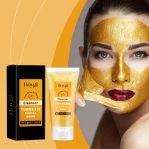  50g Turmeric Exfooliating Facial Mask Cleaning Shrink Pores Blackhead R... - $12.06