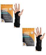 2 BracEasy Carpal Tunnel Wrist Brace: Wrist Support Brace/Hand Brace For... - $21.95