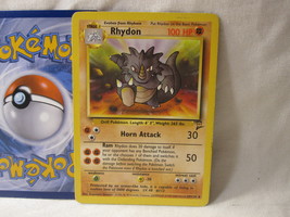 2000 Pokemon Card #59/130: Rhydon - Base Set 2 - $4.00