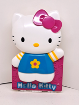 Vintage 1999 Sanrio Hello Kitty Shaped Plastic Pen & Pencil Storage Box 8" Case - $13.07