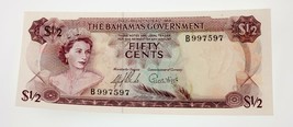 1965 Bahamas 1/2 Dollar Note Uncirculated Condition Pick #17 - £73.62 GBP