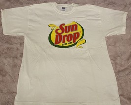 vintage Sun Drop Citrus Soda Logo graphic t shirt XL - £33.61 GBP