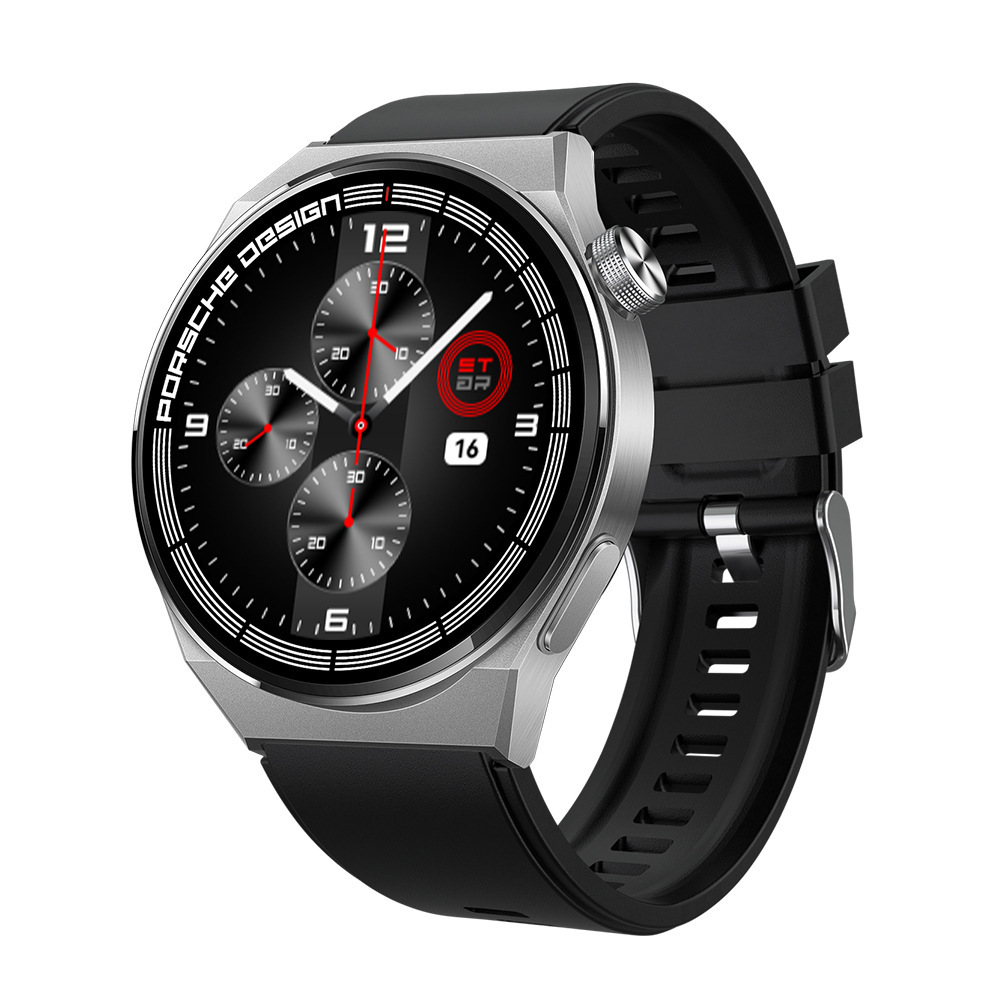 Gt8 Porsche Smart Watch Bluetooth Calling Information Heart Rate Sports Hd Water