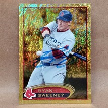 2012 Topps #651 Ryan Sweeney SIGNED Autograph Gold Sparkle Boston Red Sox - €1,67 EUR