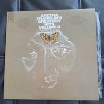 Vintage ARETHA FRANKLIN greatest hits vol. 2 COLUMBIA 12&quot; LP Vinyl Recor... - $16.14