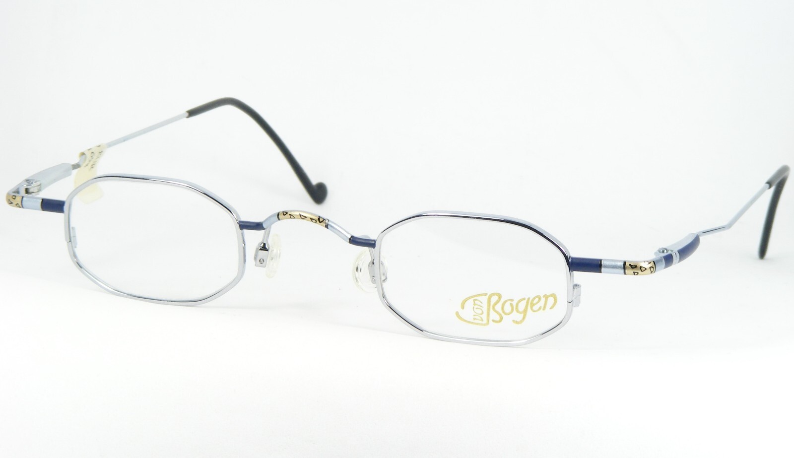 Von Bogen VB 198 Coleur. E Argent / Multicolore Lunettes Cadre vonBogen - $66.50