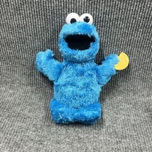 Hasbro Sesame Street 15&quot; Cookie Monster Blue Plush Talks Shakes &quot;Feed Me... - $22.86