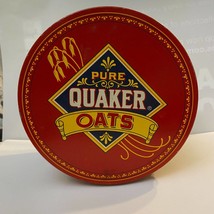 Pure Quaker Oats Limited Edition 1983 Vintage Tin Collector Decorative Recipe - £7.79 GBP