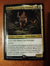 Yannik Scavenging Sentinel Magic The Gathering Mythic Commander 2020 19 ... - £1.81 GBP