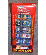 2004 Racing Champions NASCAR 5 Pack 1:64 Scale Die cast Stock Cars New T... - $19.99