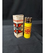 Vintage Avon Winchester Shotgun Shell Aftershave Empty Bottle Yellow, Ca... - $9.49