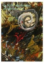 Butterfield 615 Oil PAINTING Abstract 2013 Miniature Painting By (Listed Artist) - £53.01 GBP
