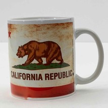 California Republic Bear State Flag Collectible Souvenir Coffee Mug - £23.94 GBP